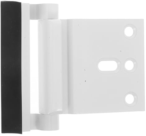Ciieeo Screws Security Door Locks Hinge Bolt Night Lock Aluminium Alloy Construction Withstand to 800 Lbs of Force Resistance to Wear and Tear for Garage Doors for Childproofing