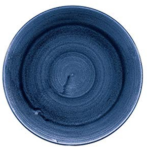 Churchill Stonecast Patina Cobalt Blue Coupe Plate 28.8 cm