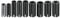 Bestgle Jeu de 9PCS Routeur Bits Collet Adaptateurs Pince de Serrage Mandrin Convertisseur Adaptateur Pour Outil de Machine de Gravure du Bois