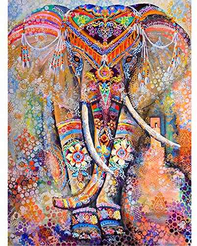 5D Diamant Painting Set, Komplettes DIY Diamant Gemälde Voller Bohrer, 40 x 30 cm Diamantmalerei Kreuzstich-Set für Erwachsene Diamonds Painting Kunst Basteln Leinwand für Home Wand-Decor
