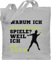 Baumwolltasche - WM 2023 Trikot Ersatz - Warum ich Handball spiele - Weil ich es kann grün - Unisize - Hellgrau - handballer jutebeutel hanball beutel halbball handball. handball, beachhandball