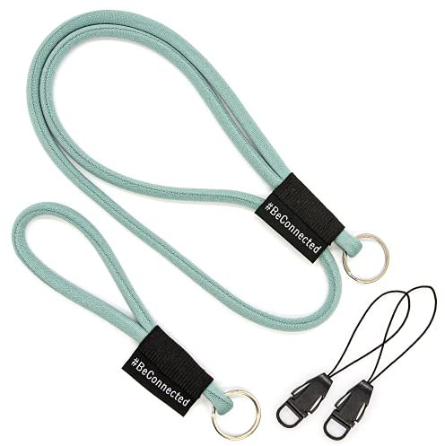 stylected Schlüsselband Set als Schlüsselanhänger (15cm & 45cm) - Band mit Ring für Schlüssel, Ausweis, Handy, Kamera - Lanyard für Herren, Damen & Kinder