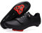 ARTVEP Fahrradschuhe Herren Damen Rennradschuhe MTB Radschuhe Kompatibel mit Look SPD SPD-SL Delta Lock Pedal Reitschuhe Peloton Schuhen Alles Schwarz EU40 / 250
