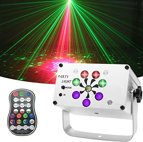 Discolicht, EatronChoi 240 LED-Muster Partylicht USB Discokugel Sound Aktivierte Bühnenlichter mit Drahtlose Fernbedienung für Party Dancing Bar Karaoke Weihnachten Halloween