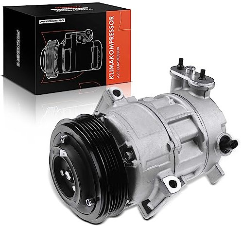 Frankberg Compresor de aire acondicionado con embrague Gasolina Compatible con Corsa D S07 1.6L 2006-2014 Corsa E X15 1.6L 2015-2025 Replace# 977012H000incl. aceite premezclado