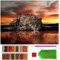 ARTULIO Diamond Painting Set - Tiger bei Sonnenuntergang - 30x40 cm – 5D Diamant Painting Bilder DIY, Diamond Painting Erwachsene