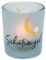 Dekohelden24 Windlichtglas mit Motiv auf Einer transparenten Banderole, inkl. 1 Teelicht, H/Ø: 6,5 x 6 cm, Motiv: Schutzengel für Dich.