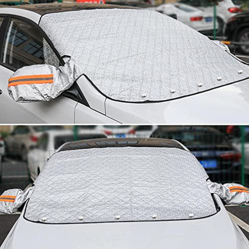 Magnetische Auto Anti-Schnee Abdeckung,Upgrade-Version Magnet Faltbare Verstärkung Frostabdeckung,Frontscheibenabdeckung Auto Abdeckung,wasserdichte Anti EIS Frost Scheibenabdeckung