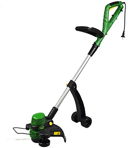 ATAAY Tagliaerba con Filo, tagliaerba e tagliabordi, tagliabordi Portatile, con Corda per Tagliare l'erba, Cavo a Rilascio Automatico, 800 W, 11000 Giri/min, Manico telescopico