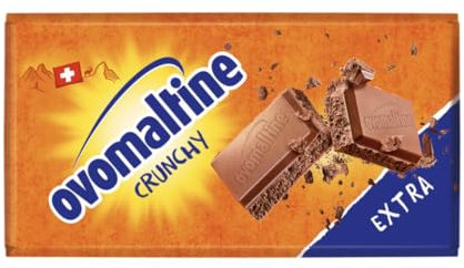 Ovomaltine Crunchy - Tablette de chocolat Extra 200gr