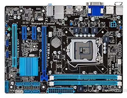Carte mère d'ordinateur Apto for ASUS B75M-A Prise de la Carte mère B75 de Bureau LGA 1155 I3 I5 I7 DDR3 16G UATX UEFI BIOS Original usagé Principal