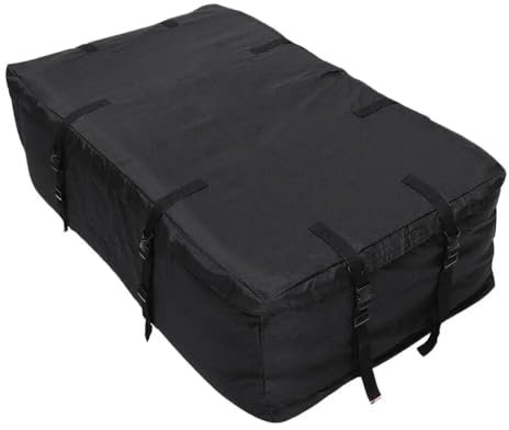 FANGYID Dachgepäckträger Auto Fracht Dach Tasche wasserdichte Fahrzeug Dach Fracht Träger 420D Oxford Tuch Auto Dach Gepäck Softbox Für SUV Van Pickup Dachträger, XIKEBH