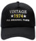 jenich Vintage Hut zum 50. Geburtstag für Männer in Schwarz