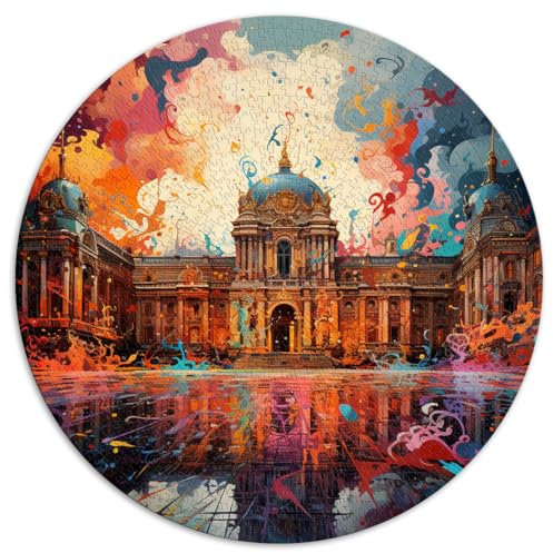 Puzzle Palacio Real de Madrid 1000 Teile Puzzle für Erwachsene 26,5x26,5 Zoll Spielspielzeug für Familienpuzzles Geschenk Tolles Geschenk für | Spiele