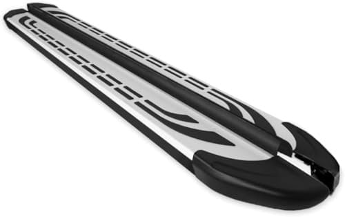 QPDDFG Car Side Skirts for Dacia Duster 2010-2018, Car Side Step Car Side Skirt, Anti-Collision Protector Running Boards Side Steps, Side Skirts Body Kit