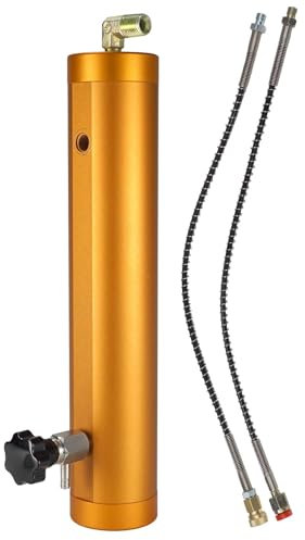 30mpa/4500psi High Pressure Air Filter,Pcp Air Compressor Pump,External Water Oil Separator Filtration with 8mm Female and Male Quick Connector,Oil Water Separator for Air Compressor Air Pump