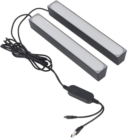 Hyuduo Intelligente LED-Lichtleiste, Ferngesteuerte APP-Steuerung, TV-Hintergrundbeleuchtung, RGB-Farbwechsel, Umgebungsbeleuchtungsleiste mit Szenen- und Musikmodus