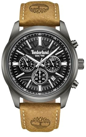 Timberland - Armbanduhr Duo-time Northbridge - Quartz Uhrwerk - Gehäusebreite: 45 mm - Edelstahl - 5 ATM