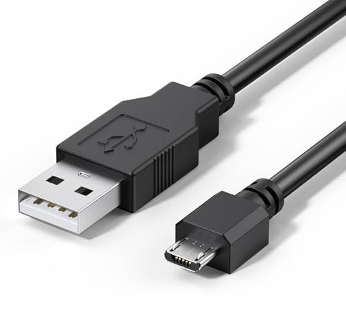 Tobfit Ladekabel für Sony PS4 Controller, PS4 Slim, PS4 Pro,Micro USB Ladegerät Kabel für Playstation 4/4 Slim/4 Pro/Xbox One Controller(180cm)