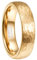 NUNCAD Ringe Gold Damen 6mm Wolfram Ring Facettiert Eheringe für Frauen Gehämmerte Paarring für Hochzeit, Versprechen, Alltag, Größe 52(16.6)