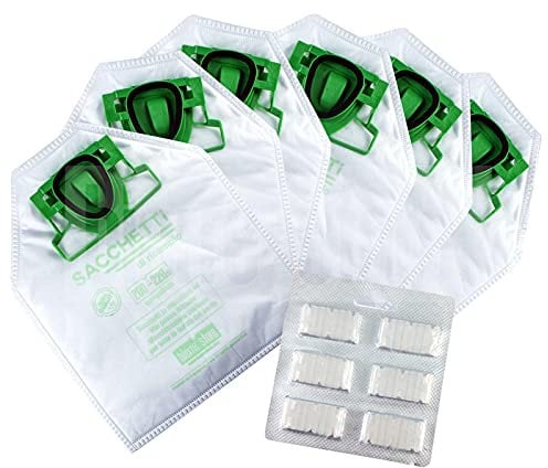 SACCHETTI FOLLETTO VK 200 VK 220 S E PROFUMI 6 PZ COMPATIBILI