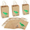 Belle Vous Papier Dino Geschenktüten Kindergeburtstag Gastgeschenke mit Griff (24er Pack) - Dino Kindergeburtstag Tüten für Geschenk Tüten & Süßigkeiten - Partytüten Kindergeburtstag Mädchen und Jungs