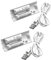 vhbw 2X Akku kompatibel mit Nintendo Wii U Remote Plus Gamepad Controller (400 mAh, 2,4 V, NiMH)