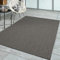 the carpet Mistra - robuster Teppich, modern, langlebig und pflegeleicht, In- und Outdoor, Wohnzimmer, ideal für Küche, Flur und Wintergarten, flachgewebt, Anthrazit, 240 x 340 cm