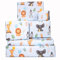 Central 23 - Süßes Geschenkpapier für Kinder 70 x 50 cm - 6x Blatt Geschenkverpackung - Tierbaby Packpapier für Mädchen Jungen Frauen Männer - Kinder Geschenkpapier aus nachhaltigem Papier