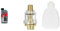 Mecafer 122014 Huile compresseur + Outils pneumatiques 1 L & 153154 Mini-huileur + Burette