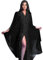 IWEMEK Damen Offene Vorderseite, lockere Passform, Fledermausärmel, lange Ärmel, Abaya, Dubai, Kaftan, türkisch, muslimisch, Hijab, Chiffon, Kapuze, afrikanisches Abendkleid, Heißbohren, Maxi-Kimono,