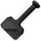 Yes4All Hammer Kettlebell Anti Slip Handle Workout for Macebell Weights Exercises, Push up, Handle Grip Strength Training Equipment - 25 lb