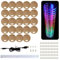 iCubeSmart LED Audio Light DIY Elektronische Kits (PP24LED ROUND), PP16-24