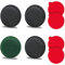Airtag 4er Pack-Silikon Air Tag Hülle für Apple Airtag,Halterung Hülle Holder Kompatibel Mit Apple Airtags 4er Pack Air Tags2024 Mit 4-Ersatzkleber Wasserdicht für TV Fernbedienung, Drohne