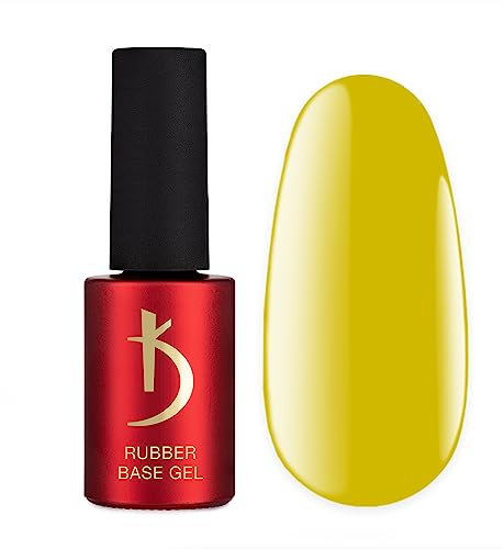 K Professional Rubber Base Gel - Base Coat Illuminating -7ml- Unterlack - Nagellack - Gel Nägel - Beleuchtete Farben - UV Nagellack