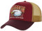 Stetson Eagle Head Trucker Cap - Meshcap mit Stickerei - Atmungsaktiv & verstellbar für Damen und Herren - Ganzjährig tragbar Bordeaux One Size
