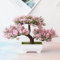 Künstliche Pflanzen, Bonsai-Kiefer, 18 cm, künstliche Topfpflanze, Schreibtisch-Display, künstlicher Baum, Topfornamente, kreative gefälschte Bonsai-Topfpflanze für Zuhause und Büro
