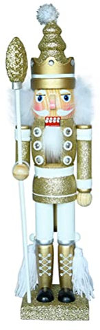 Decorazioni natalizie schiaccianoci, 40 cm, tradizionali schiaccianoci in legno, ornamenti per albero di Natale, casa, giardino, festa di Natale, festival, decorazione con figure schiaccianoci
