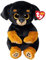 Ty Randi Rottweiler Beanie Bellies Regular 14cm - Quetschbare Beanie Baby Weiche Pluschtiere - Sammelbares Kuscheliges Stofftier