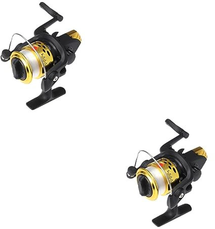 Sosoport 2 Stücke 200 Süßwasser Angelrolle 200 Größe Metall Konstruktion Für Vielseitigen Einsatz