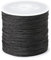1mm Nylon Cord String,70m Beading Bracelet Making String Rope for DIY (Black)