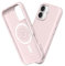 RhinoShield SolidSuit Coque Compatible MagSafe pour [iPhone 16 Plus] | Design Fin Absorbant Les Chocs, Finition Mate Premium, découpe Bouton contrôle caméra - Rose Sorbet