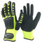 A6 Schnittfester Anti-Schlag-Vibrationshandschuh Sicherheitsarbeitsmechanikerhandschuhe, Hervorragende Abriebfestigkeit und Langlebigkeit(XX-Large)