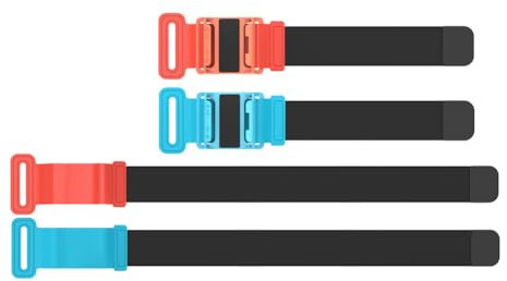 Fiorky Verstellbarer elastischer Controller Wristband Game Armband Armband Elastic Dance Greet Griffhalter Sportgurt Ring-Krawatte for Nntendo for Switch 2 Jy-Con-Accessoires