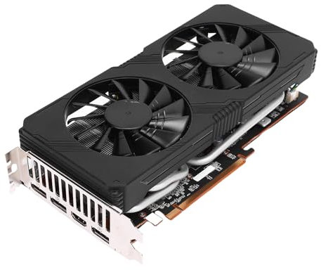 VBESTLIFE 5700XT 8GB GDDR6 Graphics Card, 256bit Gaming Video Card with 1 HDMI 2.0b & 3 DP 1.4a Ports, PCIE4.0 X16, Dual Cooling Fan