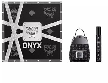 MCM Onyx Set, Eau de Parfum Geschenkset mit 50 ml EDP und 15 ml EDP Reisegröße, Schwarz, Luxus Duft Kollektion