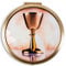 Catholic Gift Shop Ltd Chalice Pyx with Art Metal Lid & Lourdes Prayer Card