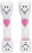 Smile Sand Egg Timer - 2 minute Timer (Set of 2) (2 Pink)