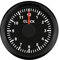 ELING 52 mm (2 Zoll) Uhr 12-Stunden Format mit Hintergrundbeleuchtung 12 V/24 V für PKW LKWs