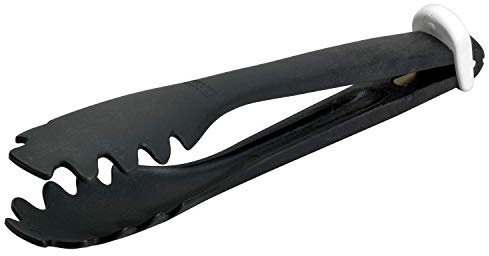 PIAZZA - Pinza Cucina Multiuso in Nylon 23cm, Pinze di Alta Qualità e Resistente al Calore, Molla per Barbecue, Hamburger, Pasta, Spaghetti, Dessert, Decorazione, Insalate, Verdure, Condimenti